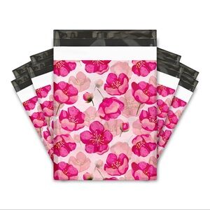 20 Pink Poppy Poly Mailers 10x13 Shipping Bags Boutique Mailing Envelopes 🌸